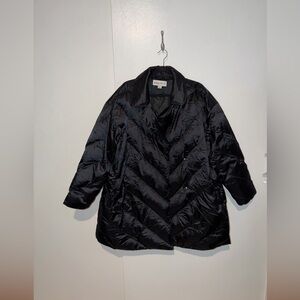 Like New Black Puffer Coat Size 1X